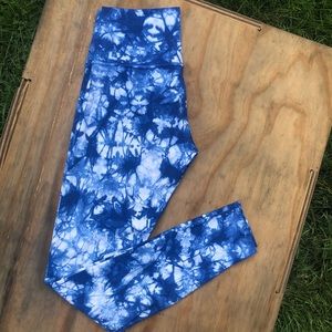 lululemon Shibori dyed Wunder Under Tights